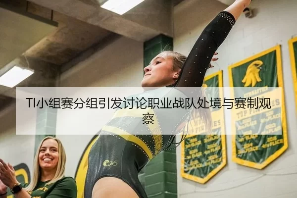 TI小组赛分组引发讨论职业战队处境与赛制观察
